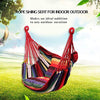 Hammock Chair Hanging Rope Swing, Max 300 Lbs Hanging Chair with Pocket- Quality Cotton Weave for Superior Comfort & Durability Perfect for Outdoor, Home, Bedroom, Patio, Yard (Colorful)