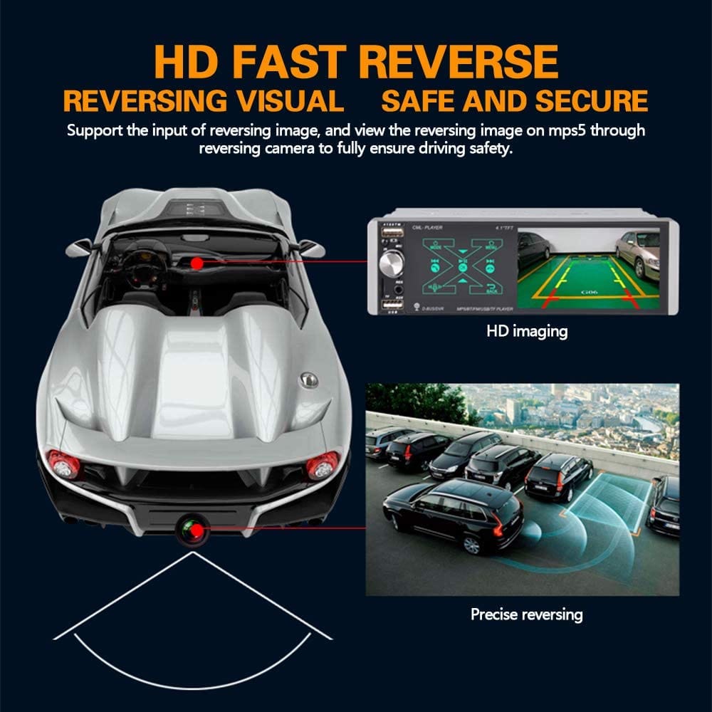 CAR SMART AI VOICE PLAYER  The panel is made of raw materials, which is tough and durable, and the appearance is comfortable. The hardware uses thickened heat sinks, which dissipates heat quickly and is beautiful in design-CML-PLAY10 Hannah's Variety Store