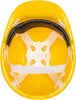 WORKSITE Helmet – High-Quality ABS Safety Helmet. Hard Hat Lock Light ABS Safety Helmet Yellow. Cap Style Helmet with 4-Point Adjustable Ratchet. Suspension For Work, Home, and General Headwear Protection.  WT9316