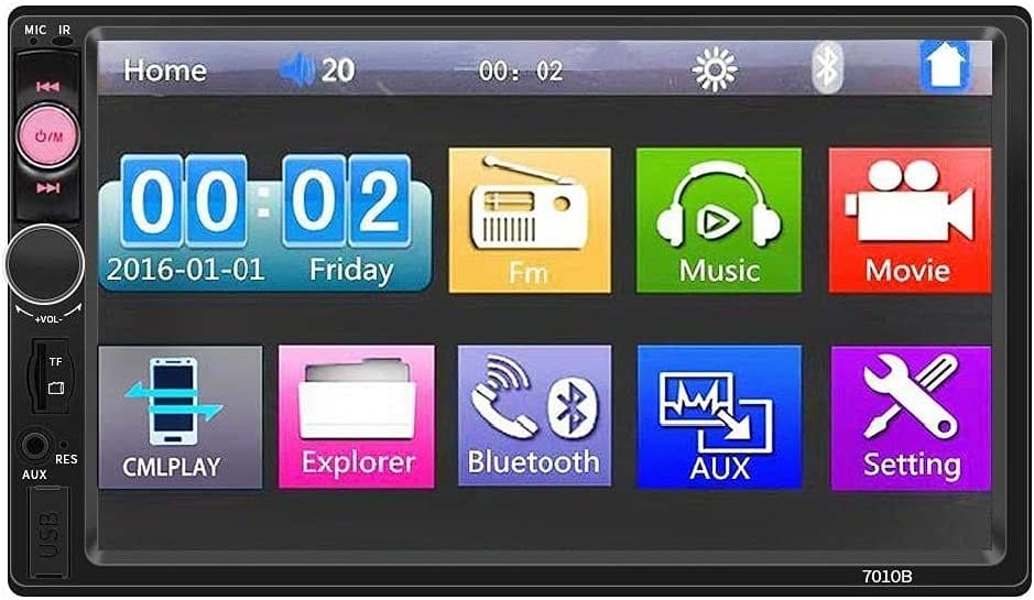 Universal Cassette 7.2 inch Touch, Android Phone Viewer and Player and Control on the DVD Screen    is an ideal addition to your car and vehicle’s electronic devices collection  -‎7010-B Hannah's Variety Store