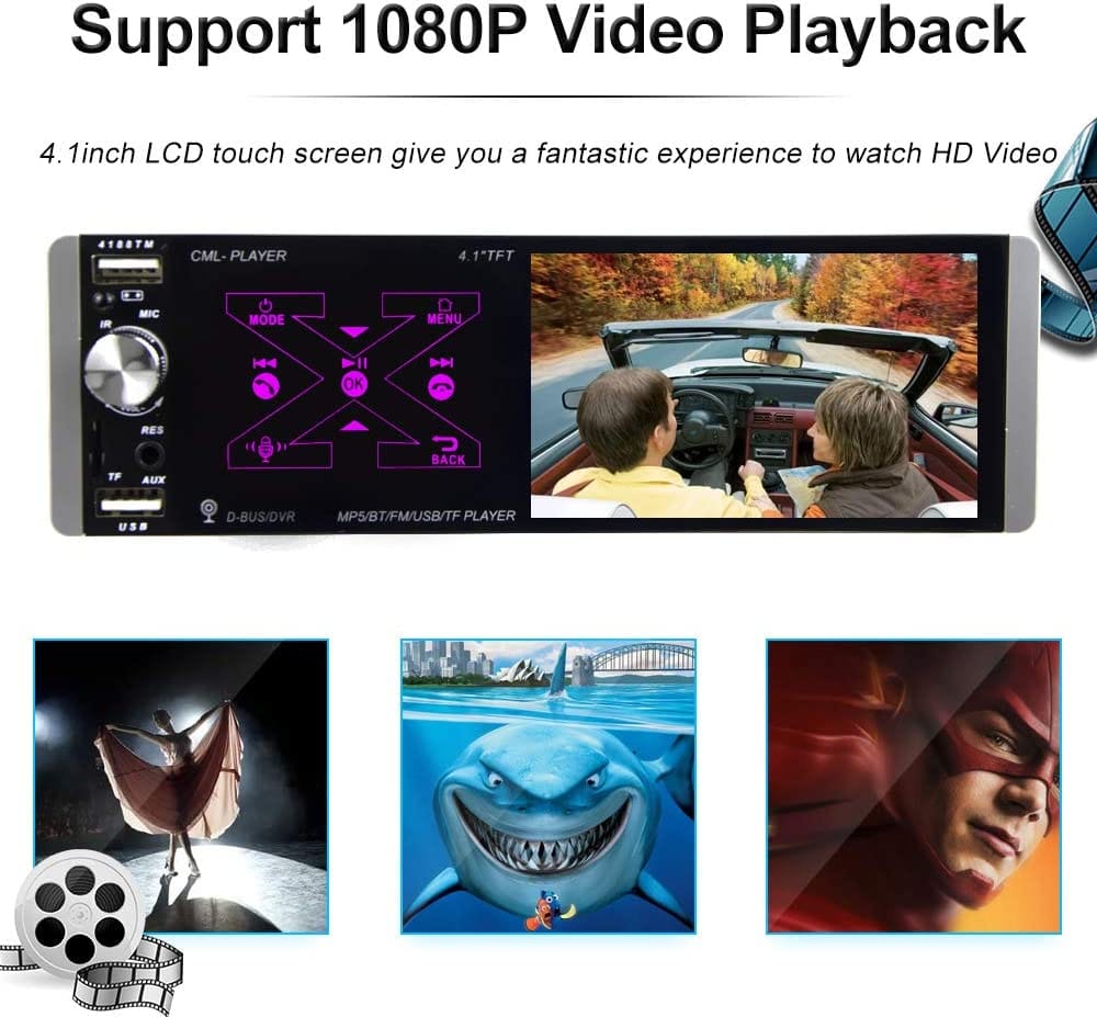 CAR SMART AI VOICE PLAYER  The panel is made of raw materials, which is tough and durable, and the appearance is comfortable. The hardware uses thickened heat sinks, which dissipates heat quickly and is beautiful in design-CML-PLAY10 Hannah's Variety Store