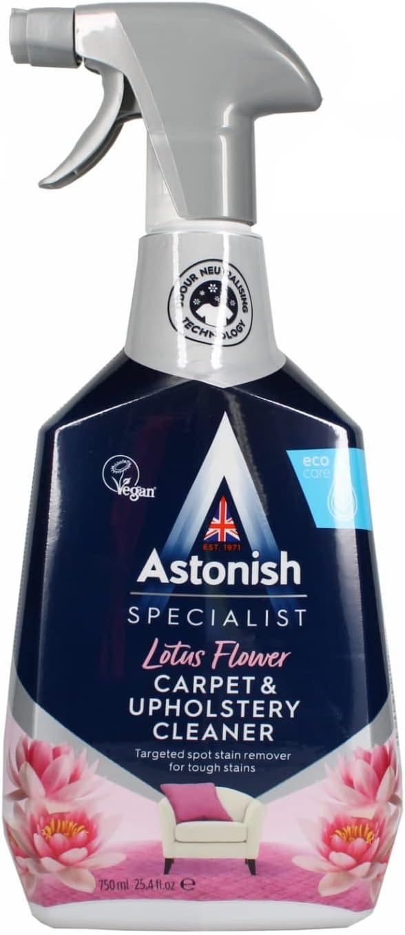 Astonish Fabric Refresher White Flowers 750ml - is on hand to bring back that just washed’ freshness to hard to wash items like curtains and carpets. It neutralizes unpleasant odors and leaves items with a fresh scent - 5060060211117