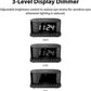 iLuv Morning Call 5 Qi-Certified Wireless Charging Bedside Digital Alarm Clock  Set up two alarms to accommodate different wake up schedules or share an alarm with your roommate-MORCAL5 Hannah's Variety Store