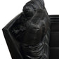 Zane Upholstered Dual Power Recliner Black coastmega