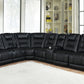 Zane 7-Piece Dual Power Sectional Black SKU: 651320PP coastmega