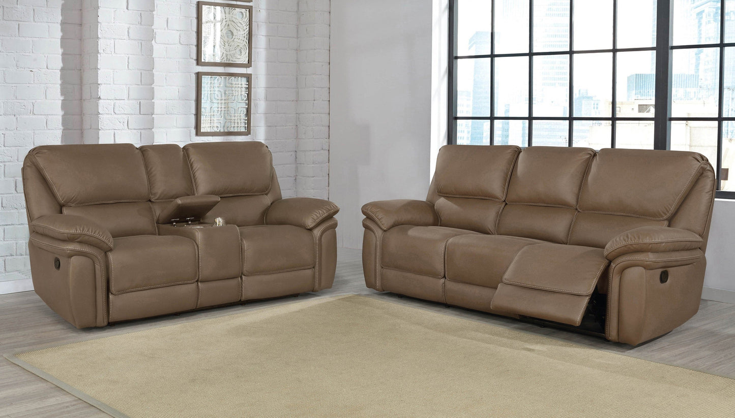 Breton Upholstered Tufted Living Room Set SKU: 651341-S2 coastmega