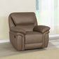 Breton Upholstered Tufted Back Recliner SKU: 651343 coastmega