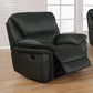 Breton Upholstered Tufted Back Recliner SKU: 651346 coastmega
