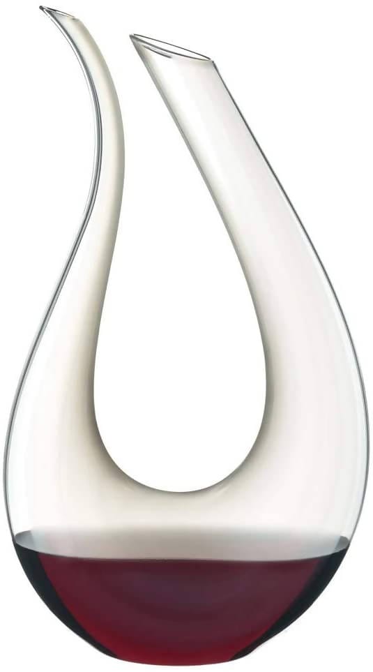 Riedel 52 Ounce Decanter Amadeo Grigio allows you to decant older wines to separate them from their sediment to bring out the bold flavor - 1756/13-G