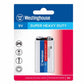 Westinghouse Super Heavy Duty 9V Battery 1 PK  Ideally for Clocks, flashlights, remote controls, recorders, transistor radios. - 6F22BP1 Mega