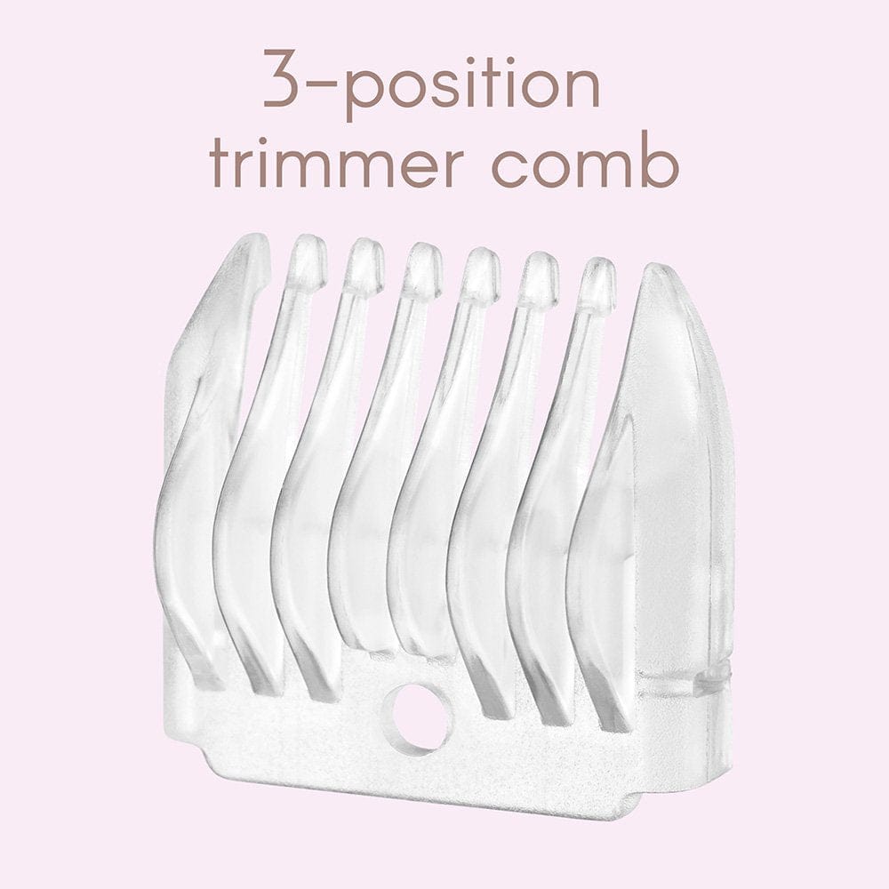 Conair Smooth Ladies All-in-One Personal Groomer, Battery Operated Ladies Shaver, Use Wet or Dry - LPG1N Pie's Variety Store