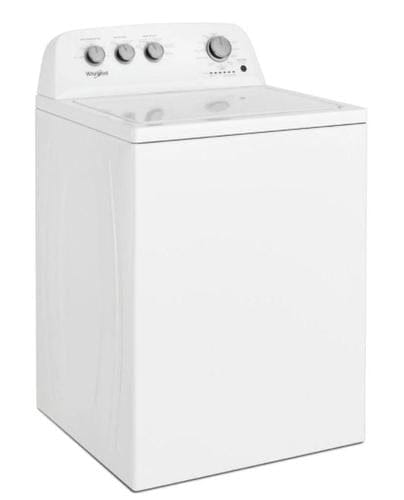 Whirlpool 3.8 cu. Top Load Washer 360 Wash Agitator thoroughly cleans fabrics .Care for the whole family's fabrics with this large capacity top load washing machine. The Smooth Spiral Stainless Steel Wash Basket helps prevent snags-421096
