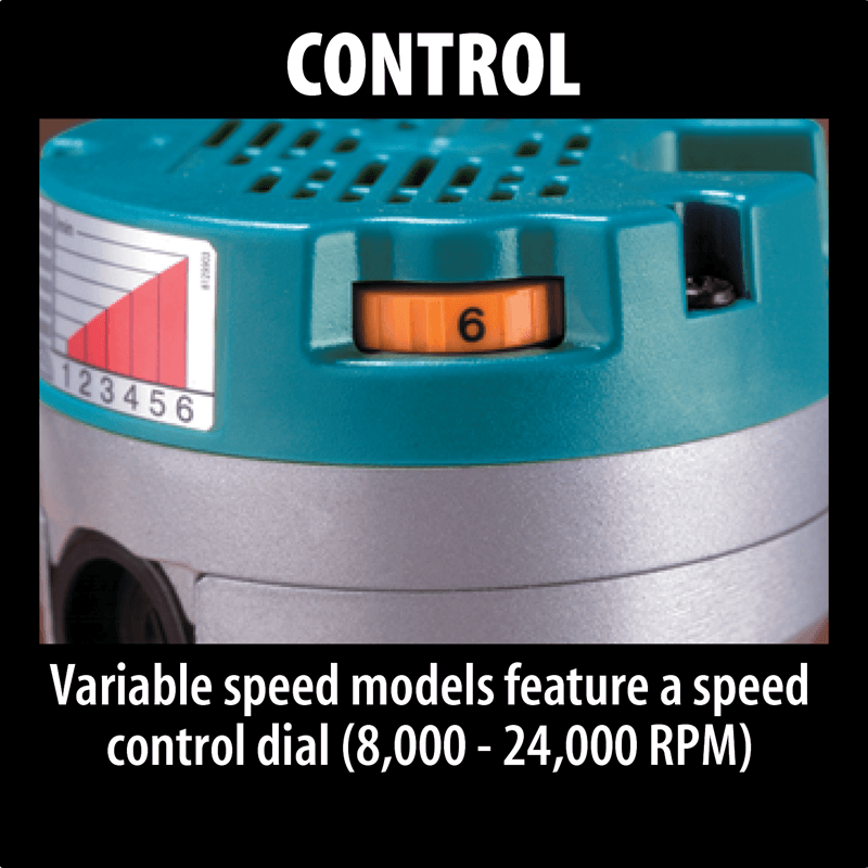 MAKITA 2-1/4 HP Router - RF1101 MEGA