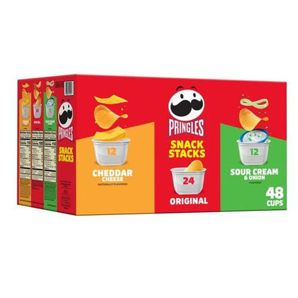 Pringles Variety Snack 48 Units / 20 g Delicious Pringles chips with assorted flavors, you can't eat just one! There's a favorite flavor for everyone in this Variety Pack-505090