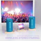 Ortizan X8PRO & X10 Blue, Portable Wireless Bluetooth Speakers, IPX7 Waterproof Shower Speaker with Deep Bass/LED Light/30H Battery/TF Card/AUX, True Wireless Stereo Speaker for Indoor&Outdoor EBUYSTT
