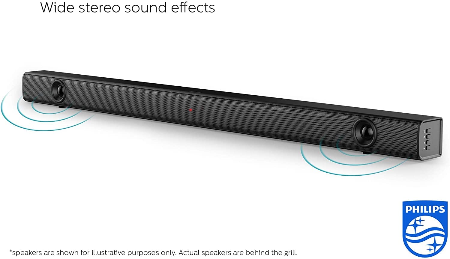 Philips Audio 2.1 Channel Soundbar Speaker with Wireless Subwoofer, Bluetooth Streaming and HDMI (ARC)  You deserve a musical experience of such an intense and immersive quality that will make you feel like you are sitting in a theater - HTL1520B/37 Hannah's Variety Store