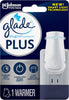 Glade PlugIn Plus Air Freshener Warmer, Holds Scented Oil Refill, 1 Count - GPPAFWH1CT