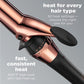 INFINITIPRO BY CONAIR Rose Gold Titanium 1 1/4-Inch Curling Iron, 1 ¼ inch barrel produces loose curls – for use on medium and long hair - CD251N Pie's Variety Store