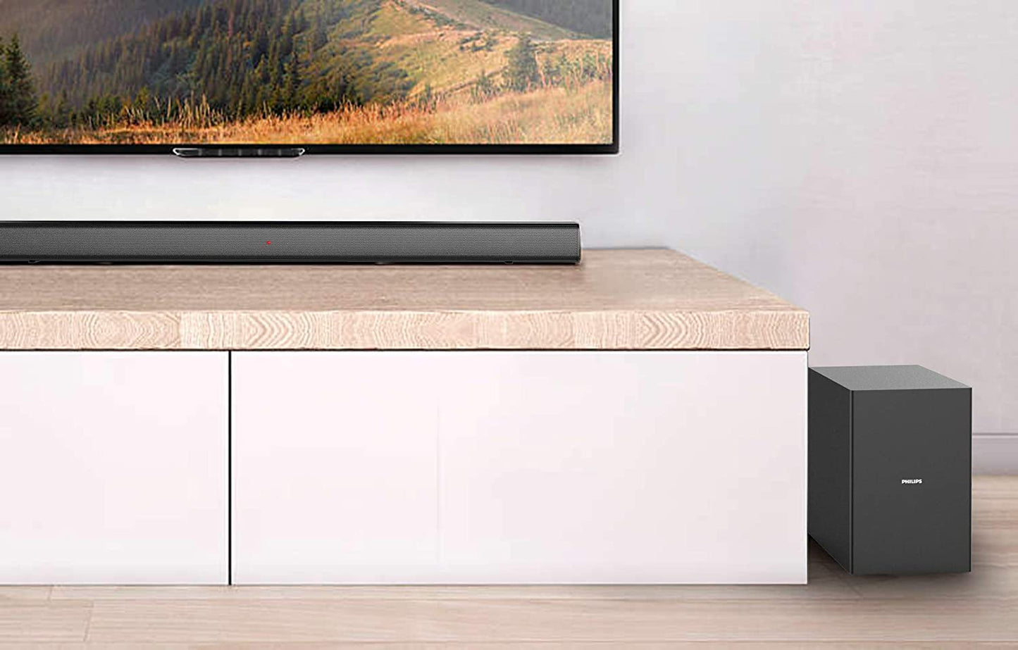 Philips Audio 2.1 Channel Soundbar Speaker with Wireless Subwoofer, Bluetooth Streaming and HDMI (ARC)  You deserve a musical experience of such an intense and immersive quality that will make you feel like you are sitting in a theater - HTL1520B/37 Hannah's Variety Store