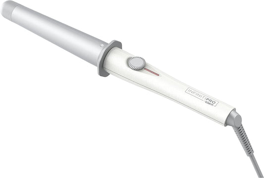 Infiniti Pro by Conair Perfect Angle Curling Wand; 1 1/4-inch to 1-inch Curling Wand; Adjustable Barrel Locks Into 3 Positions - CD801 Pie's Variety Store