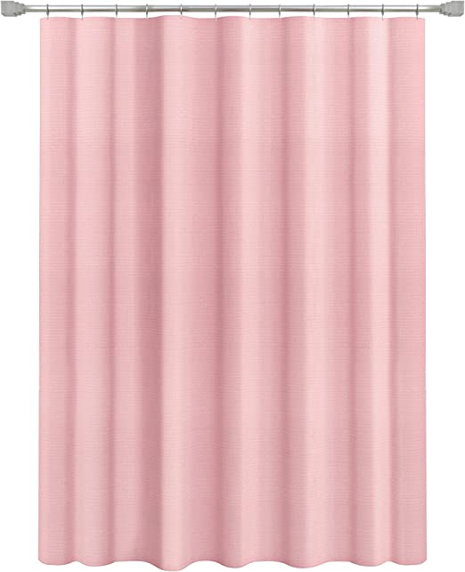 Essential Shower Curtain 70″ x 72″ Mint -  This shower curtain is made from 100% polyester which makes it washable and easy to clean. The feature of the plastic hooks is reinforced with metal grommets to allow easy hanging from the rod - 7450004635532