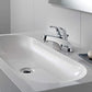 Peerless Centerset Bathroom Faucet Chrome, Bathroom Sink Faucet, Single Handle, Drain Assembly, Chrome- P136LF MEGA