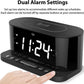 iLuv Morning Call 5 Qi-Certified Wireless Charging Bedside Digital Alarm Clock  Set up two alarms to accommodate different wake up schedules or share an alarm with your roommate-MORCAL5 Hannah's Variety Store