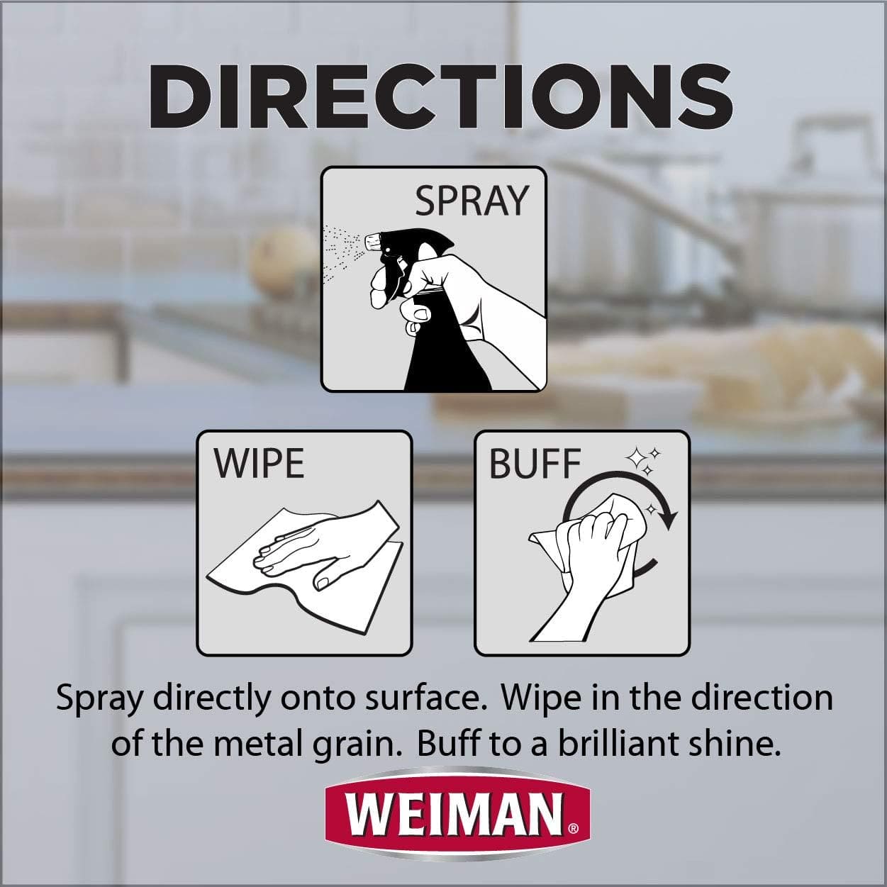 WEIMAN GRANITE & STONE DISINFECTING WIPES 30CT - WGW30 Pie's Variety Store