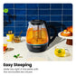 Chefman Electric Kettle with Tea Infuser, 1.7L 1500W, Removable Lid for Easy Cleaning, Boil-Dry Protection, Stainless Steel Filter, BPA Free, Auto Shut Off Hot Water Boiler, Glass Electric Tea Kettle EBUYSTT