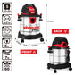 Shop-Vac 5 Gallon 4.5 Peak HP Wet/Dry Vacuum, Stainless Steel Tank, Portable Shop Vacuum with Filter, Hose and Accessories for Garage, Workshop. 5920588 Shop-Vac