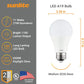 Sunlite LED Bulb 75 w  Upgrade to LED with this standard A19 shape household light bulb with medium base (E26). These non-dimmable bulbs are an energy efficient replacement for incandescent bulbs. At 11 watts, they use less energy  -80684 Hannah's Variety Store
