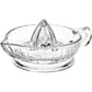 Tablecraft Glass Juicer, Clear Measures 6 inch diameter Easy to clean, dishwasher safe Dimensions: 8.5 x 6 x 3.25 When life hands you lemons, grab TableCrafts glass juicer with handle, and make lemonade-H223 Hannah's Variety Store