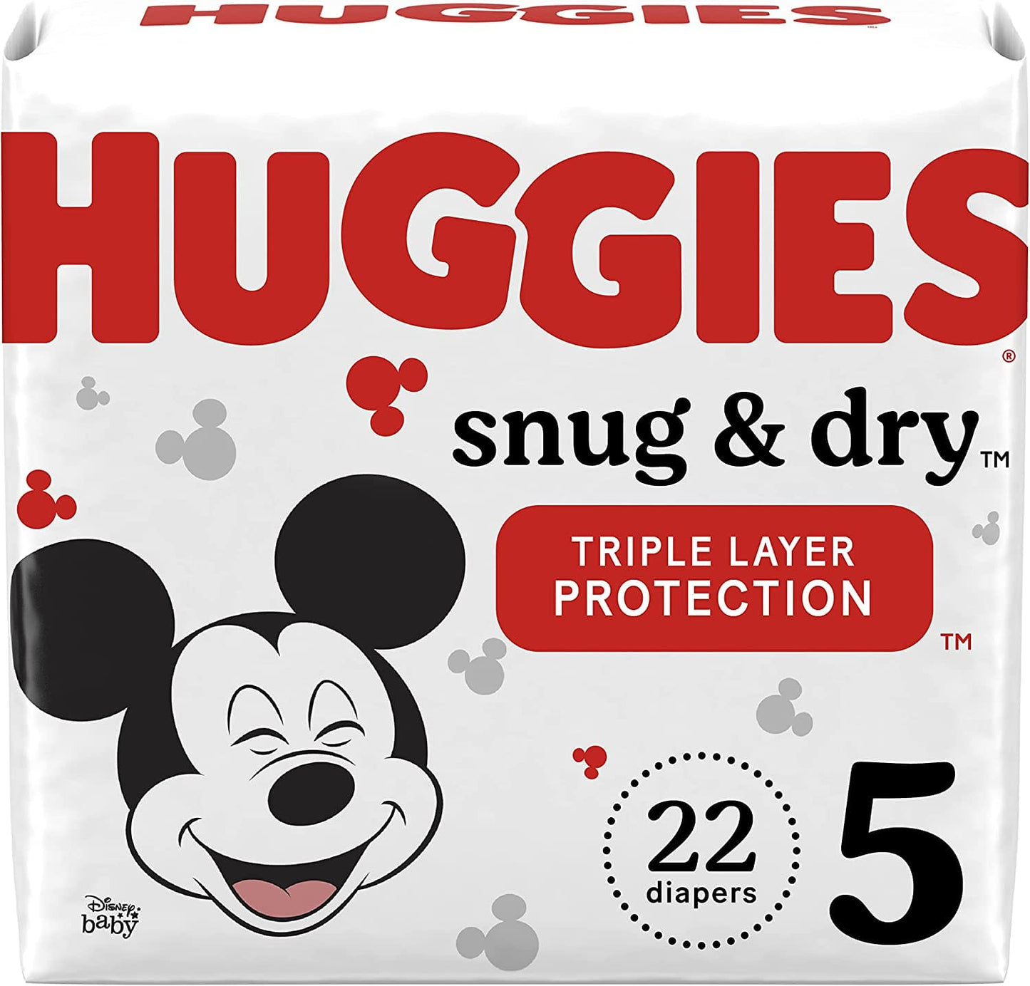 Huggies Snug & Dry Disposable Baby Diapers Size 1, 38ct - 3600051462 Pie's Variety Store