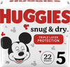 Huggies Snug & Dry Disposable Baby Diapers Size 1, 38ct - 3600051462