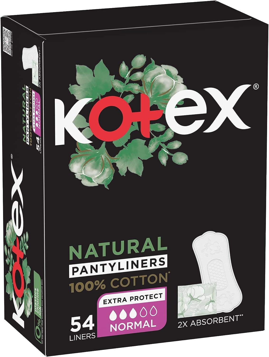 KOTEX LIGHTDAYS PANTY LINERS LONG INDIVIDUALLY WRAPPED - KPLLIW125 Pie's Variety Store