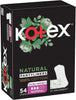 KOTEX LIGHTDAYS PANTY LINERS LONG INDIVIDUALLY WRAPPED - KPLLIW125