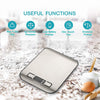 Ultrean Food Scale, Digital Kitchen Scale Weight Grams and Ounces for Baking and Cooking, 6 Units with Tare Function, 11lb (Batteries Included) - WIL-204