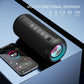 Ortizan Portable Bluetooth Speakers, IPX7 Waterproof Wireless Speaker with 24W Loud Stereo Sound, Deep Bass, Bluetooth 5.3, RGB Lights, Dual Pairing, 30H Playtime for Home, Outdoor, Party EBUYSTT