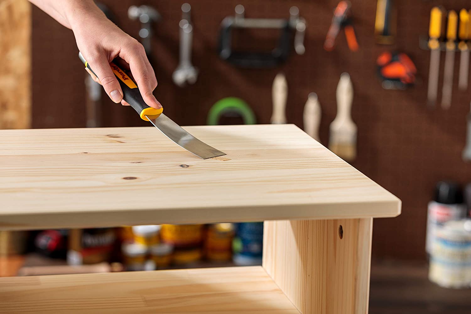 Elmer's Carpenter's Wood Filler, 3.25 Ounce Tube, Mahogany  From filling nail holes in molding strips to filling gouges in hardwood floors, Elmer’s Carpenter’s Wood Filler tubes make the task quick and easy  -WOODFILLER Hannah's Variety Store