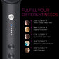 Hair Straightener Brush, TYMO Ring Hair Straightener Comb Straightening Brush for Women with 5 Temps 20s Fast Heating & Dual Voltage TYMO