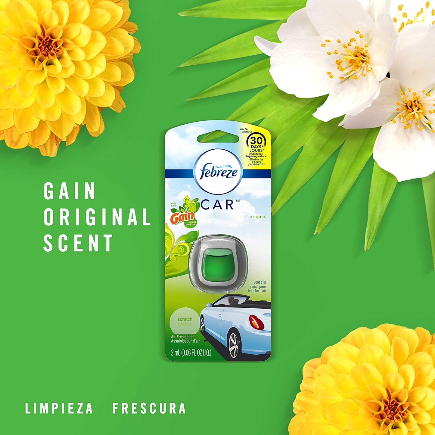 FEBREZE CAR AIR FRESHENER HAWAIIAN ALOHA 2ML - FBRZCAFHA2 Pie's Variety Store