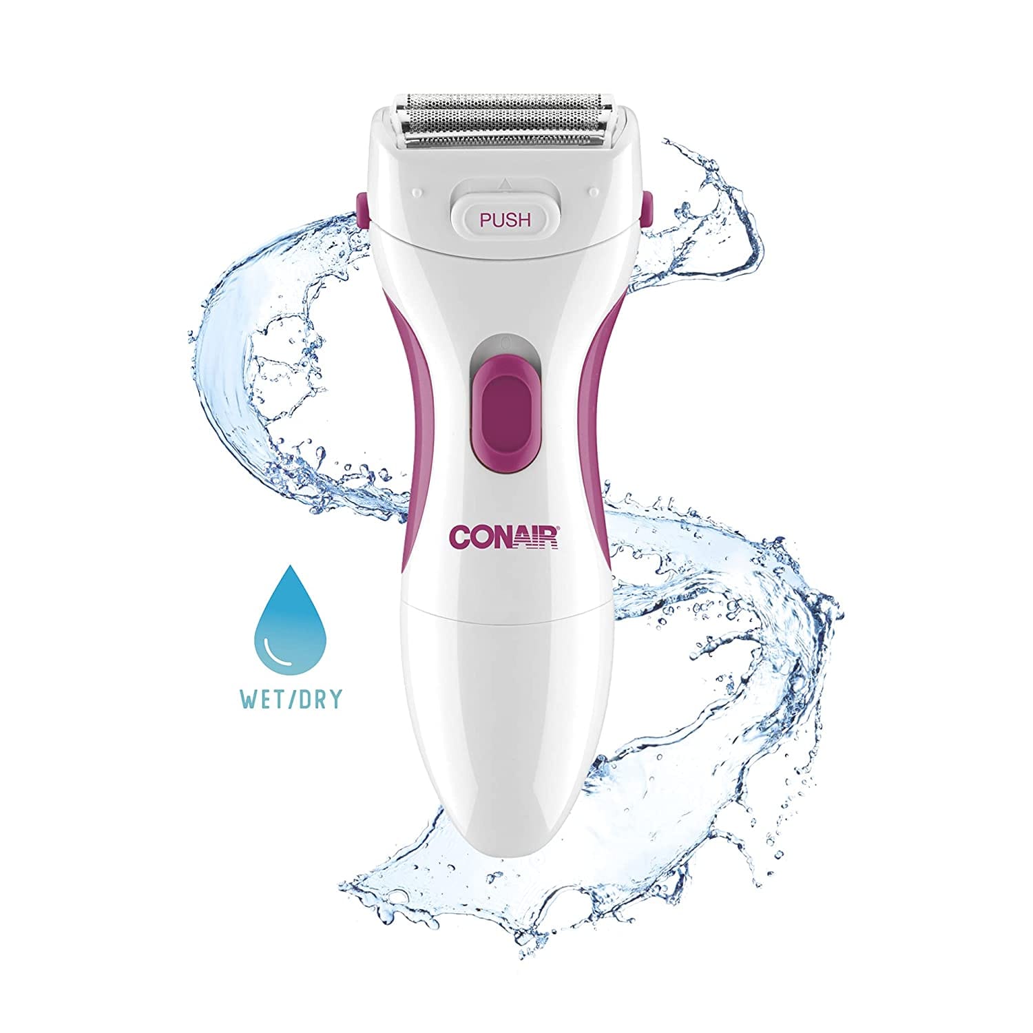 Conair Ladies Cordless Twin Foil Shaver with Pop-Up Trimmer - LWD1RN