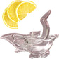 French Lemon Lime Squeezer Juicing has never been so convenient with this adorable crystal clear handheld lemon citrus juicer-FLLS Hannah's Variety Store