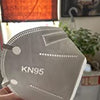KN95 Respirator (5-Ply) KN95 Mask  Face Mask Particulate Filtering Respirator  Disposable Dust half Mask folding - PXKN-010