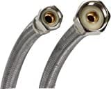 Heavy Duty, Stainless Steel, Corrugated Water Flex Connector, 3/8