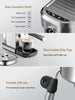 Yabano Espresso Machine, 15 Bar Fast Heating Espresso Coffee machine with Milk Frother Wand for Cappuccino, 37oz Large Water Tank, 1350W, Automatic Espresso Latte Maker for Home, Compact Design -  nesc-451