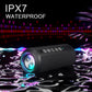 Ortizan Portable Bluetooth Speakers, IPX7 Waterproof Wireless Speaker with 24W Loud Stereo Sound, Deep Bass, Bluetooth 5.3, RGB Lights, Dual Pairing, 30H Playtime for Home, Outdoor, Party EBUYSTT