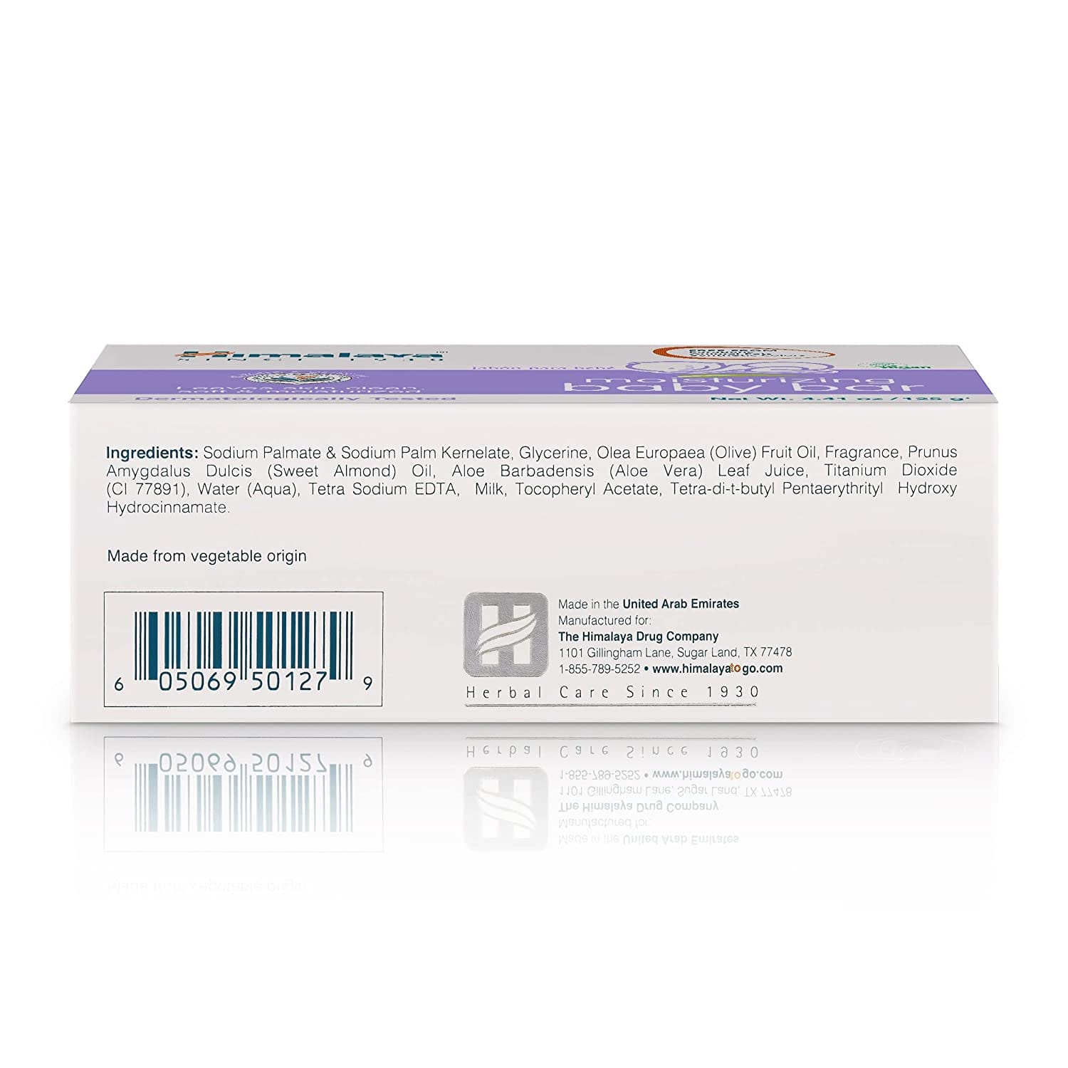 Himalaya Moisturizing Baby Bar, Mild and Moisturizing Bar Soap for Baby, 4.41 oz - 60506950127 Pie's Variety Store