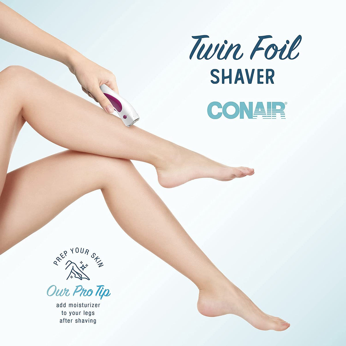Conair Ladies Cordless Twin Foil Shaver with Pop-Up Trimmer - LWD1RN Pie's Variety Store