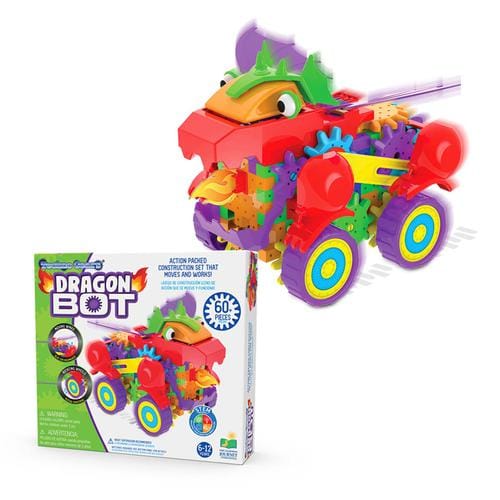 The Learning Journey Dragon or Dino Bot  Your young engineer can bring the prehistoric into the future when building this Techno Gears Dino Bot-433835
